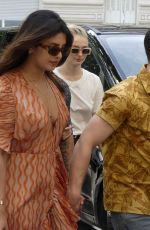 PRIYANKA CHOPRA, SOPHIE TURNER and Joe and Nick Jonas Arrives at Their Hotel After Jophie Pre-wedding Party in Paris 06/24/2019