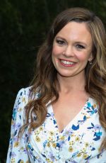 RACHEL BOSTON on the Set of Hallmark