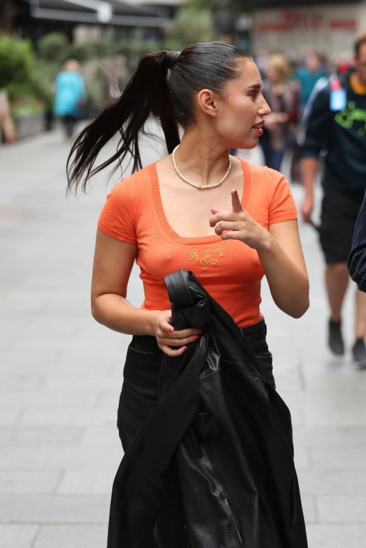 RAYE Leaves Global Radio in London 06/26/2019