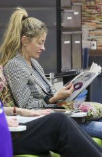 REBECCA GAYHEART at a Nail Salon in Los Angeles 06/26/2019