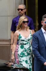 REESE WITHERSPOON and Jim Toth Leaves Bristol Hotel in Paris 06/30/2019