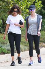 REESE WITHERSPOON Out Jogging in Los Angeles 06/08/2019