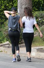 REESE WITHERSPOON Out Jogging in Los Angeles 06/08/2019
