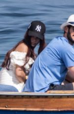 RIHANNA and Hassan Jameel at Lo Scoglio in Nerano 06/06/2019