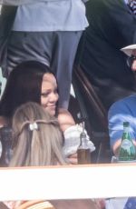 RIHANNA and Hassan Jameel at Lo Scoglio in Nerano 06/06/2019
