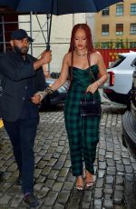 RIHANNA Arrives at Late Night with Seth Meyers in New York 06/19/2019