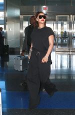 RIHANNA at JFK Airport in New York 06/12/2019