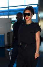 RIHANNA at JFK Airport in New York 06/12/2019