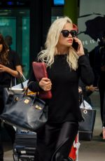 RITA ORA at Heathrow Airport in London 06/07/2019