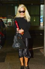 RITA ORA at Heathrow Airport in London 06/07/2019