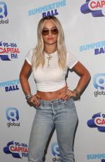 RITA ORA at Summertime Ball at Wembley Arena in London 06/08/2019