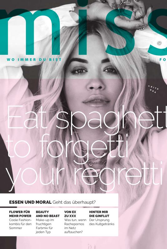 RITA ORA in Miss Magazine, June 2019