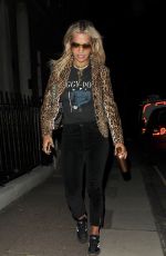 RITA ORA Leaves Music Bank Studios in London 06/26/2019
