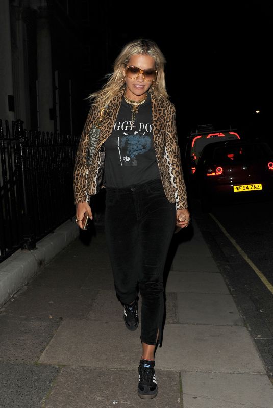 RITA ORA Leaves Music Bank Studios in London 06/26/2019