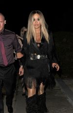 RITA ORA Night Out in London 06/11/2019