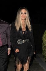 RITA ORA Night Out in London 06/11/2019