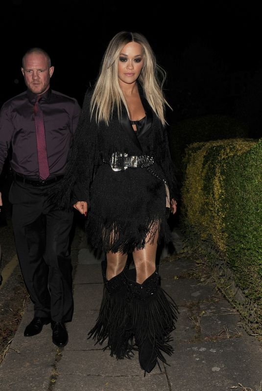 RITA ORA Night Out in London 06/11/2019