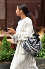 ROCHELLE HUMES Arrives at Global Radio in London 06/20/2019