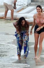 ROCHELLE HUMES at a Beach in Mykonos 06/05/2019