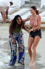 ROCHELLE HUMES at a Beach in Mykonos 06/05/2019