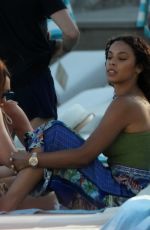 ROCHELLE HUMES at a Beach in Mykonos 06/05/2019
