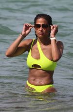 ROCSI DIAZ in Bikini on the Beach in Miami 06/11/2019