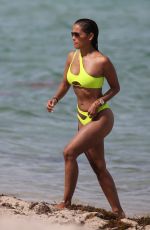 ROCSI DIAZ in Bikini on the Beach in Miami 06/11/2019