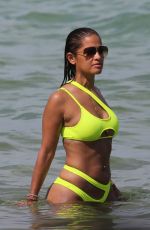 ROCSI DIAZ in Bikini on the Beach in Miami 06/11/2019