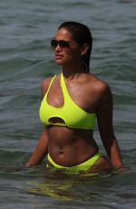 ROCSI DIAZ in Bikini on the Beach in Miami 06/11/2019