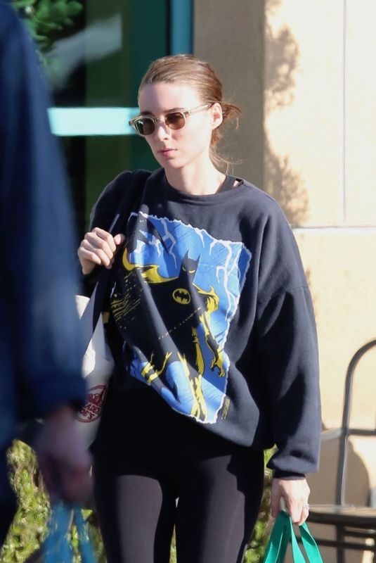 ROONEY MARA Shopping at Gelson’s Market in Studio City 05/29/2019