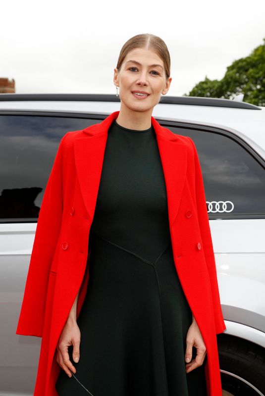 ROSAMUND PIKE at Audi Sentebale Concert at Hampton Court Palace in London 06/11/2019