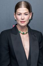 ROSAMUND PIKE at Bvlgari High Jewelry Exhibition in Shanghai 06/18/2019