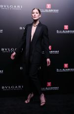 ROSAMUND PIKE at Bvlgari High Jewelry Exhibition in Shanghai 06/18/2019