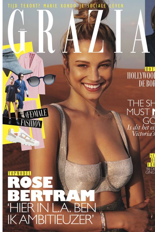 ROSE BERTRAM in Grazia Magazine, Netherlands May/June 2019