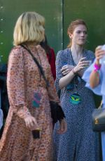 ROSE LESLIE and CAREY MULLIGAN at All Points East Music Festival in London 06/03/2019