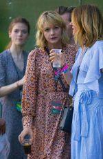 ROSE LESLIE and CAREY MULLIGAN at All Points East Music Festival in London 06/03/2019