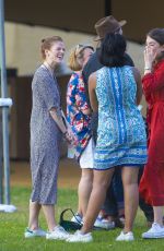 ROSE LESLIE and CAREY MULLIGAN at All Points East Music Festival in London 06/03/2019