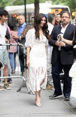 ROSELYN SANCHEZ Arrives at The View in New York 06/17/209