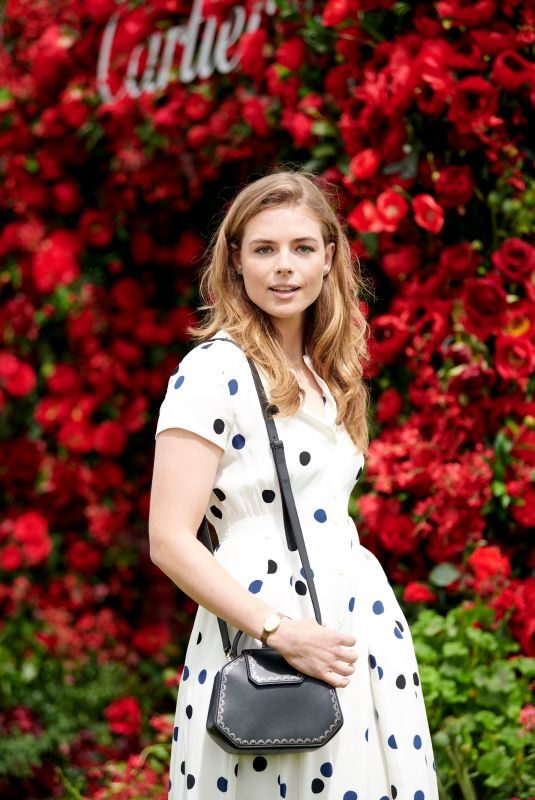 ROSIE TAPNER at 2019 Cartier Queen’s Cup Polo Final in Windsor 06/16/2019