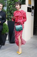 ROWAN BLANCHARD Leaves Her Hotel in Paris 06/23/2019