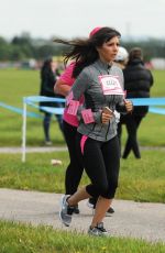 ROXANNE PALLETT Running the Race for Life at Aintree Race Course in Liverpool 06/16/2019