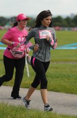 ROXANNE PALLETT Running the Race for Life at Aintree Race Course in Liverpool 06/16/2019
