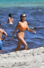 SABINA GADECKI in Bikini at Beach in Miami 06/02/2019