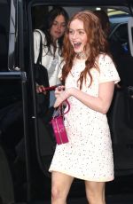 SADIE SINK Arrives at Good Morning America in New York 06/12/2019