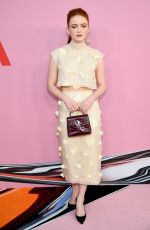 SADIE SINK at CFDA Fashion Awards in New York 06/03/2019