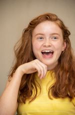 SADIE SINK at Stranger Things Set Visit in Atlanta 05/02/2019