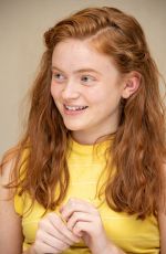 SADIE SINK at Stranger Things Set Visit in Atlanta 05/02/2019
