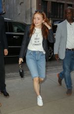 SADIE SINK in Denim Out in New York 06/12/2019
