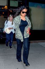 SALMA HAYEK Leaves Greenwich Hotel in New York 06/04/2019