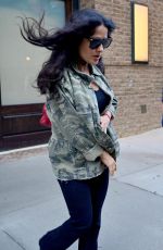 SALMA HAYEK Leaves Greenwich Hotel in New York 06/04/2019